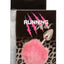 Running Wild Faux Fur Bunny Tail and Metallic Anal Plug - Metal/Pink