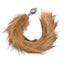 Running Wild Faux Fur Tail and Metallic Anal Plug