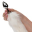 Running Wild Faux Fur Tail and Metallic Anal Plug