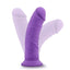 Ruse Jammy Silicone Dildo - Purple - 8in