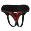 Saffron Strap-On Harness - Black/Red