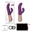 Sassy Bunny Dual Motor Rechargeable Silicone Thrusting Rabbit Vibrator