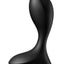 Satisfyer Backdoor Lover Silicone Vibrating Anal Plug - Black