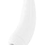 Satisfyer Curvy 2+ Rechargeable Silicone Clitoral Stimulator - White