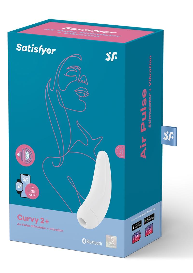 Satisfyer Curvy 2+ Rechargeable Silicone Clitoral Stimulator
