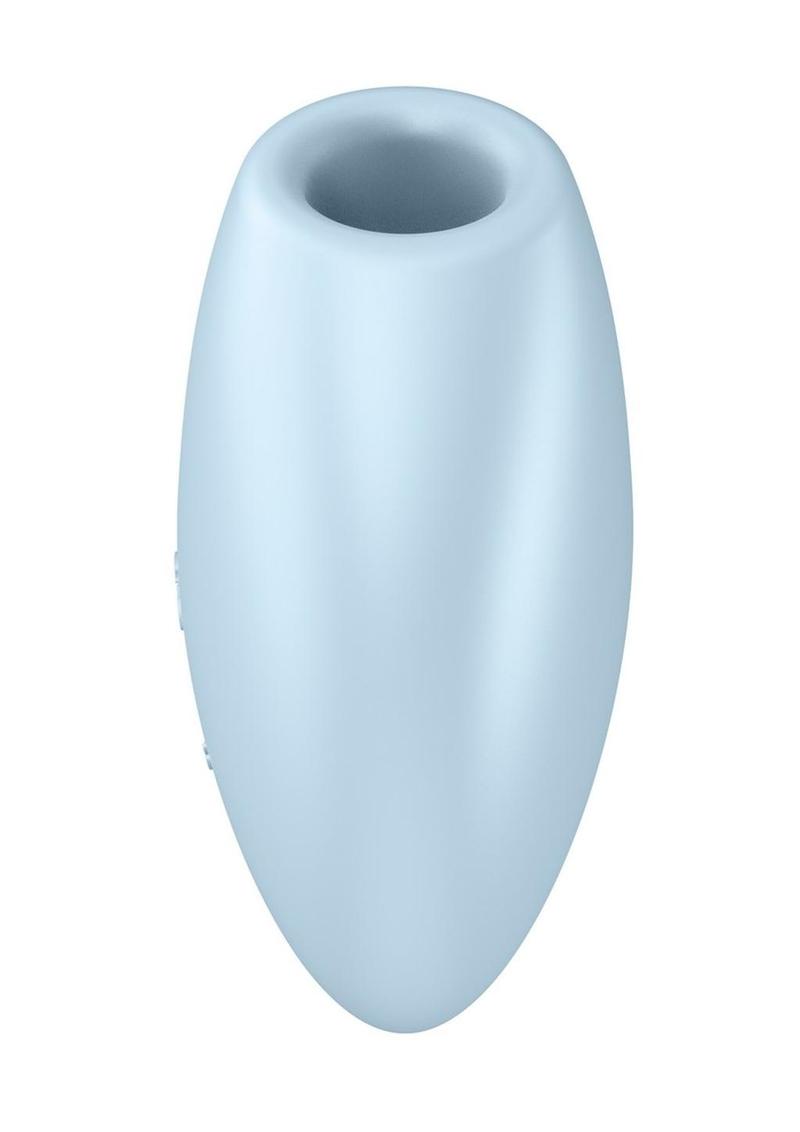 Satisfyer Cutie Heart Rechargeable Silicone Clitoral Stimulator - Blue