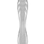 Satisfyer Dazzling Crystal 1 Glass Dildo - Clear