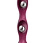 Satisfyer Double Ball-R Silicone Vibrating Balls - Red