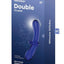 Satisfyer Double Crystal Glass Dildo - Blue/Light Blue