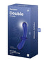 Satisfyer Double Crystal Glass Dildo - Blue/Light Blue