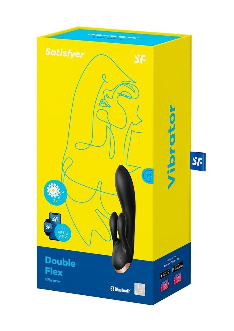 Satisfyer Double Flex Silicone Rabbit Vibrator