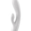 Satisfyer Double Flex Silicone Rabbit Vibrator - White