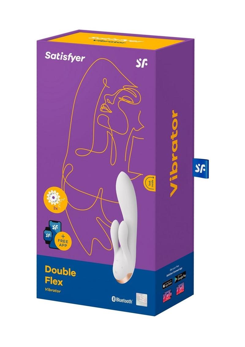 Satisfyer Double Flex Silicone Rabbit Vibrator