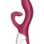 Satisfyer Embrace Me Silicone Rechargeable Vibrator with Clitoral Stimulation