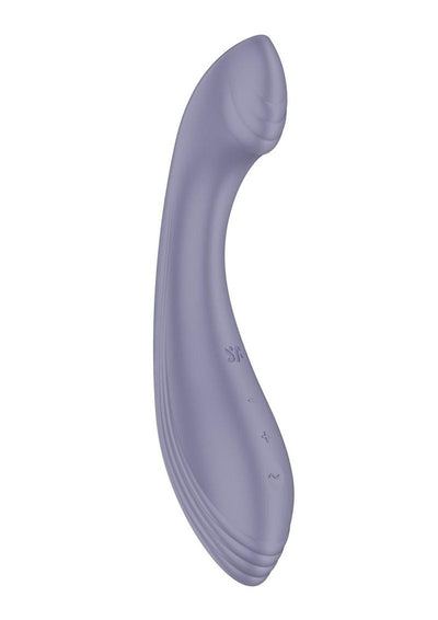 Satisfyer G-Force Rechargeable Silicone Vibrator - Purple/Violet