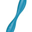 Satisfyer G-Spot Flex 1 Rechargeable Silicone Vibrator - Blue/Petrol