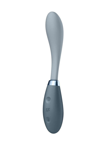 Satisfyer G-Spot Flex 3 Rechargeable Silicone Vibrator - Grey