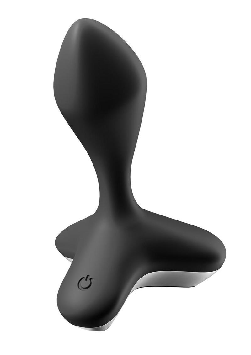 Satisfyer Game Changer Rechargeable Silicone Anal Plug - Black