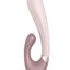 Satisfyer Heat Wave Silicone Warming Rabbit Vibrator - Mauve/Purple