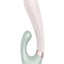 Satisfyer Heat Wave Silicone Warming Rabbit Vibrator - Green/Mint