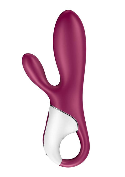 Satisfyer Hot Bunny Warming Rabbit Vibrator - Magenta/Pink