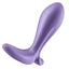 Satisfyer Intensity Plug Rechargeable Silicone Connect App Anal Plug - Purple