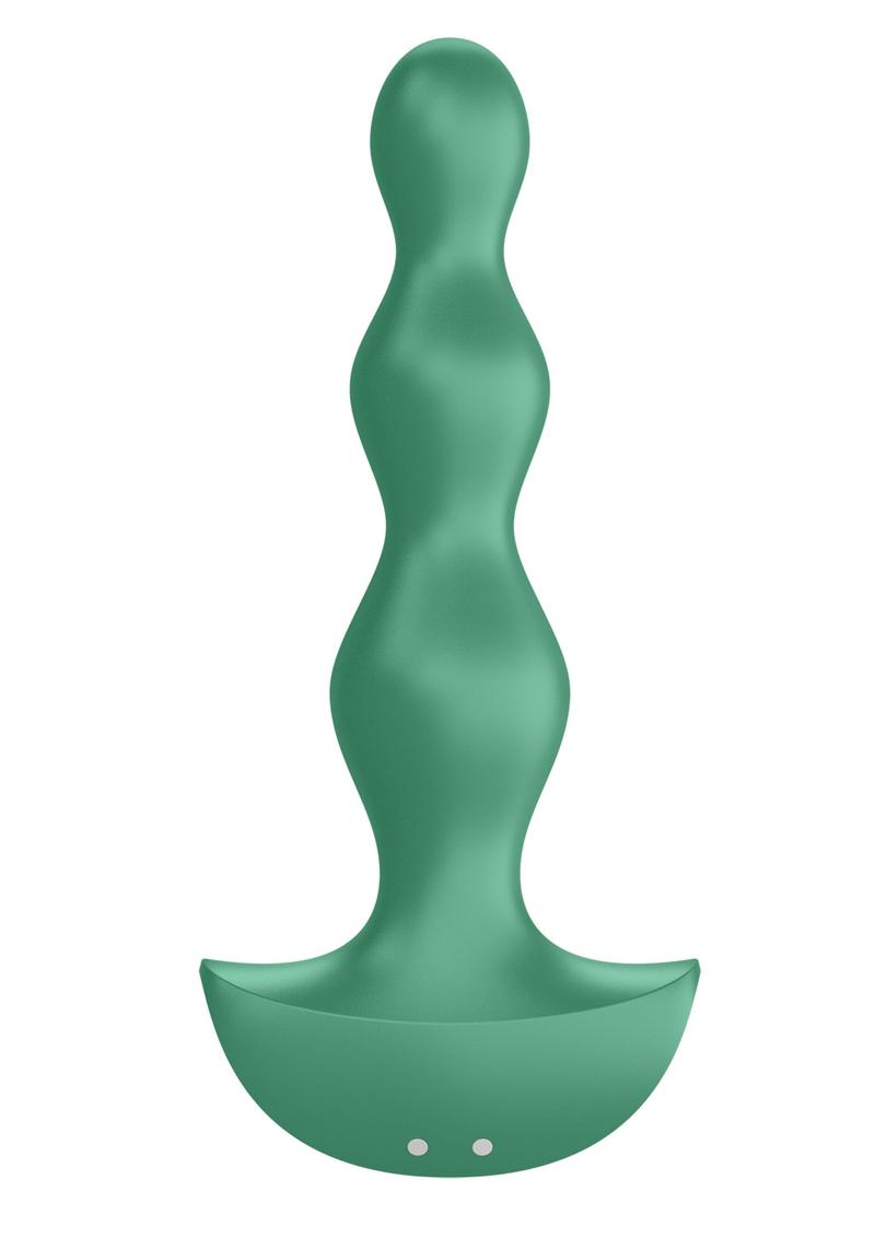 Satisfyer Lolli-Plug 2 Silicone Beaded Anal Plug - Green