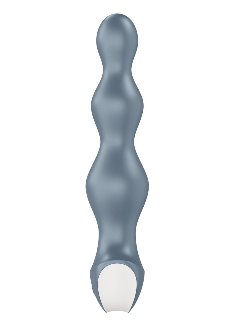 Satisfyer Lolli-Plug 2 Silicone Beaded Anal Plug - Grey