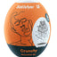 Satisfyer Masturbator Egg 3 Pack Set (Crunchy - Orange