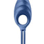 Satisfyer Men Swordsman Silicone Cock Ring - Blue
