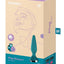 Satisfyer Plug-Ilicious 1 Silicone Vibrating Anal Plug - Petrol/Teal