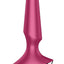 Satisfyer Plug-Ilicious 2 Silicone Vibrating Anal Plug - Berry/Purple