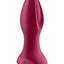 Satisfyer Rotator Plug 2+ Silicone Vibrating Double Anal Stimulator - Fuschia/Pink