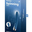 Satisfyer Spinning Vibe 1 Rechargeable Silicone Rotating G-Spot Vibrator - Blue