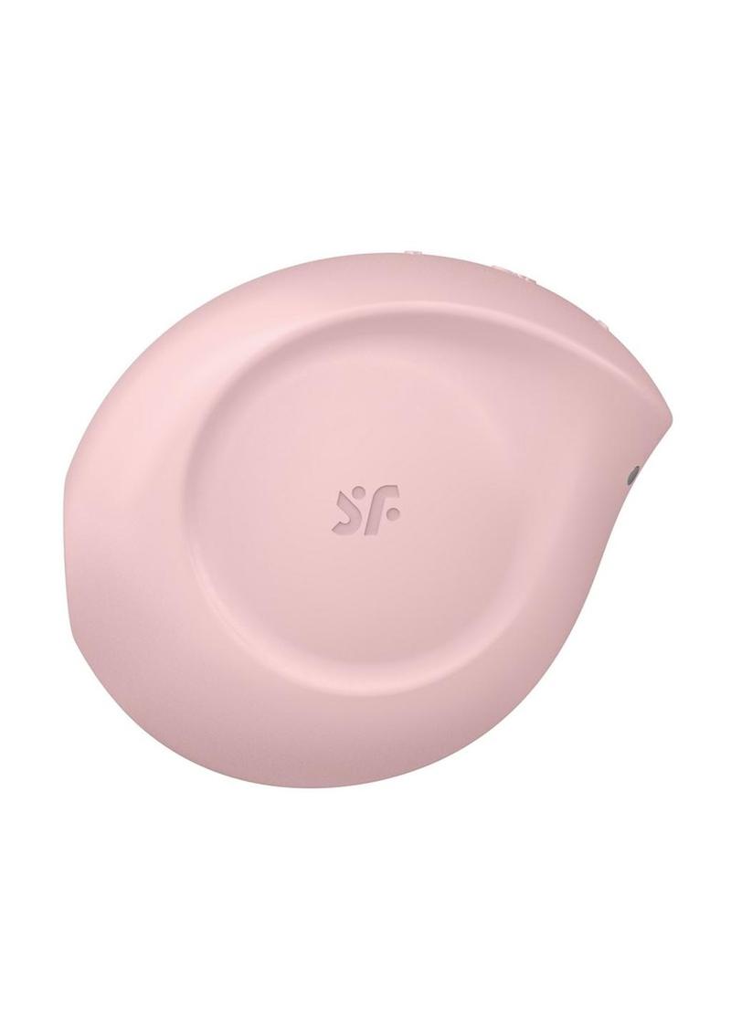 Satisfyer Sugar Rush Rechargeable Silicone Clitoral Stimulator - Red/Rose