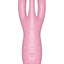Satisfyer Threesome 4 Rechargeable Silicone Vibrator - Pink