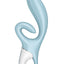 Satisfyer Touch Me Rechargeable Silicone Rabbit Vibrator - Blue