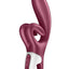 Satisfyer Touch Me Rechargeable Silicone Rabbit Vibrator - Red