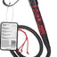 Scandal Bull Whip - Black/Red