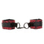 Scandal Universal Cuffs - Black/Red