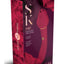 Secret Kisses Rosegasm Lingo Rechargeable Silicone Dual End Vibrator with Clitoral Stimulator
