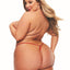 Secret Rechargeable Silicone Microfiber G-String and Panty Vibe with Remote Control - Red - Queen
