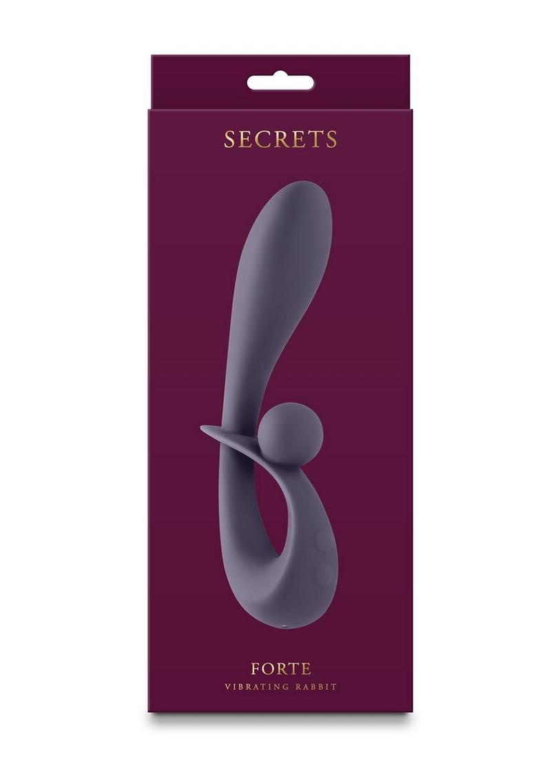 Secrets Forte Rechargeable Silicone Rabbit Vibrator