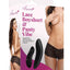 Secrets Lace Boyshort and Rechargeable Remote Control Panty Vibe - Black - One Size