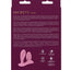 Secrets Rain Rechargeable Silicone Vibrator with Remote - Pink