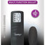 Seduce Me Multi Function Bullet with Remote Control - Black