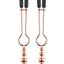 Selopa Beaded Nipple Clamps - Rose Gold