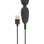 Selopa Buzz One Out Rechargeable Silicone Mini Wand - Black