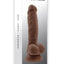 Selopa Dildo - Chocolate - 6in.