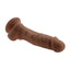 Selopa Dildo - Chocolate - 6in.